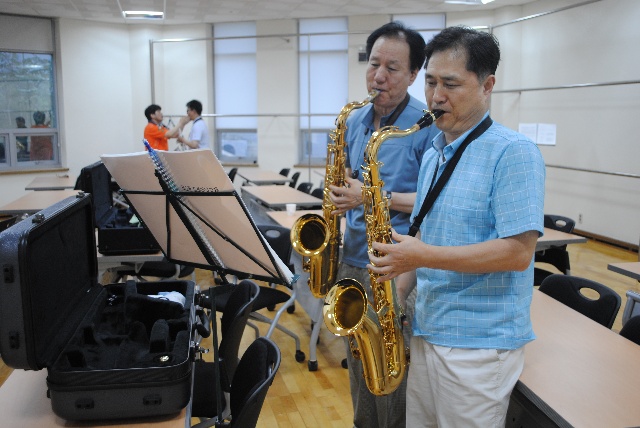 2012.8.6(월) 악기교실-색소폰